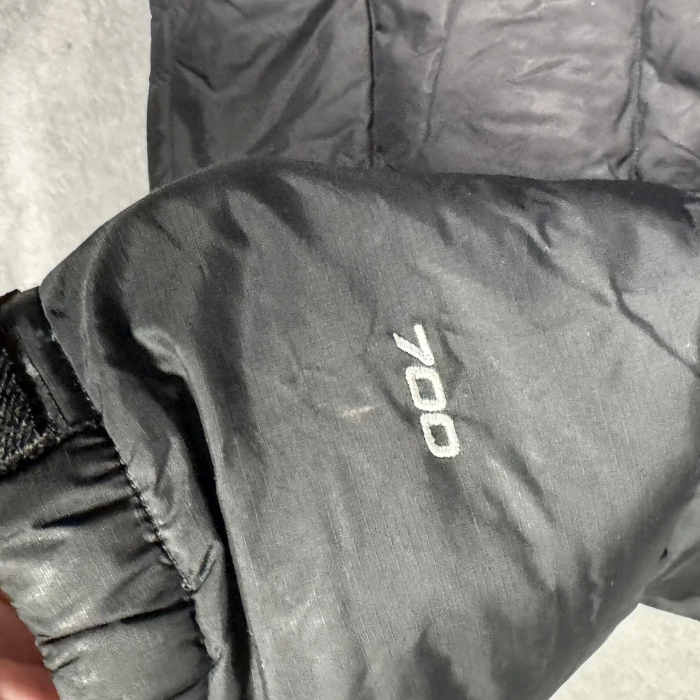The‎ North Face Jacket Mens XL Black 700 Down Puffer Full Zip Nuptse*